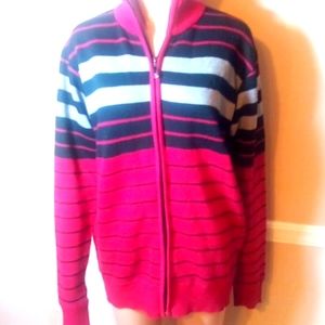 True Rock long sleeve zip-up sweater